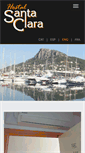 Mobile Screenshot of hostalsantaclara.com